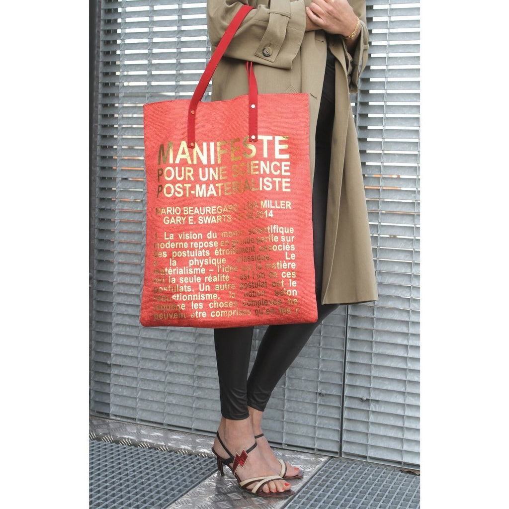 HIGH BAG #06 - EVA ZINGONI - Sac cabas de luxe - Cabas - Designer tote bag - Sustainability - Large tote bag - 