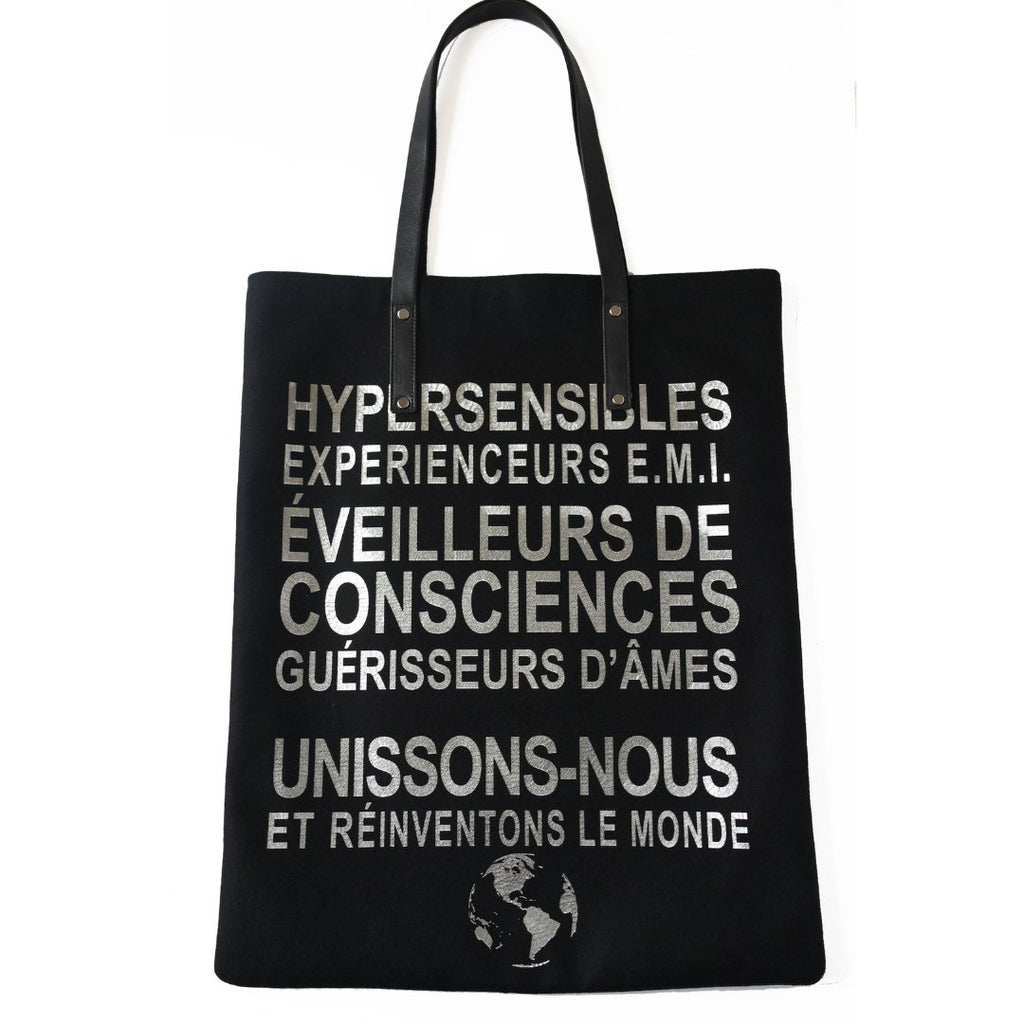 HIGH BAG #07 - EVA ZINGONI - Sac cabas de luxe - Sustainability - Eco friendly bag - Citation spirituelle