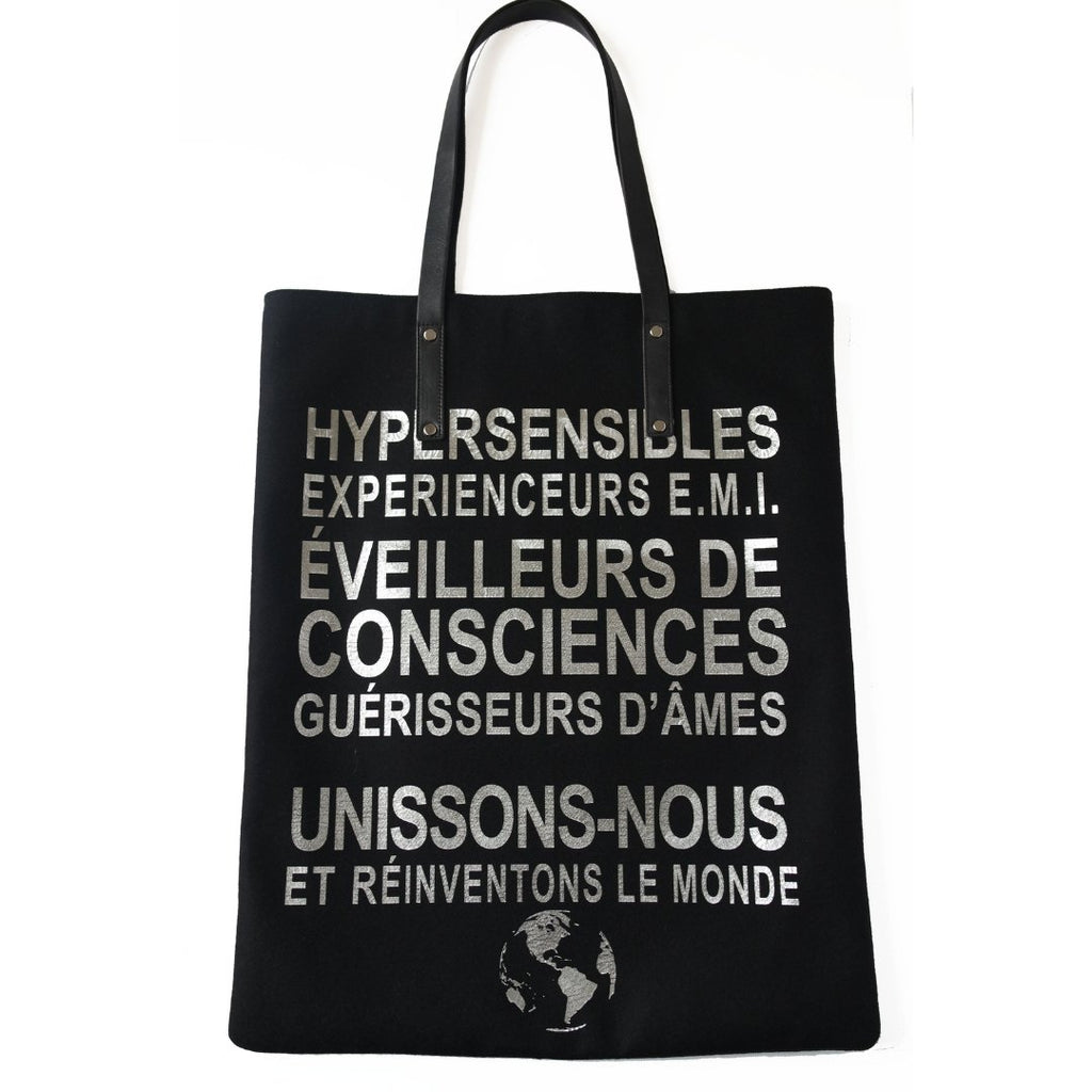 HIGH BAG #07 - EVA ZINGONI - Sac cabas de luxe - Sustainability - Eco friendly bag - Citation spirituelle