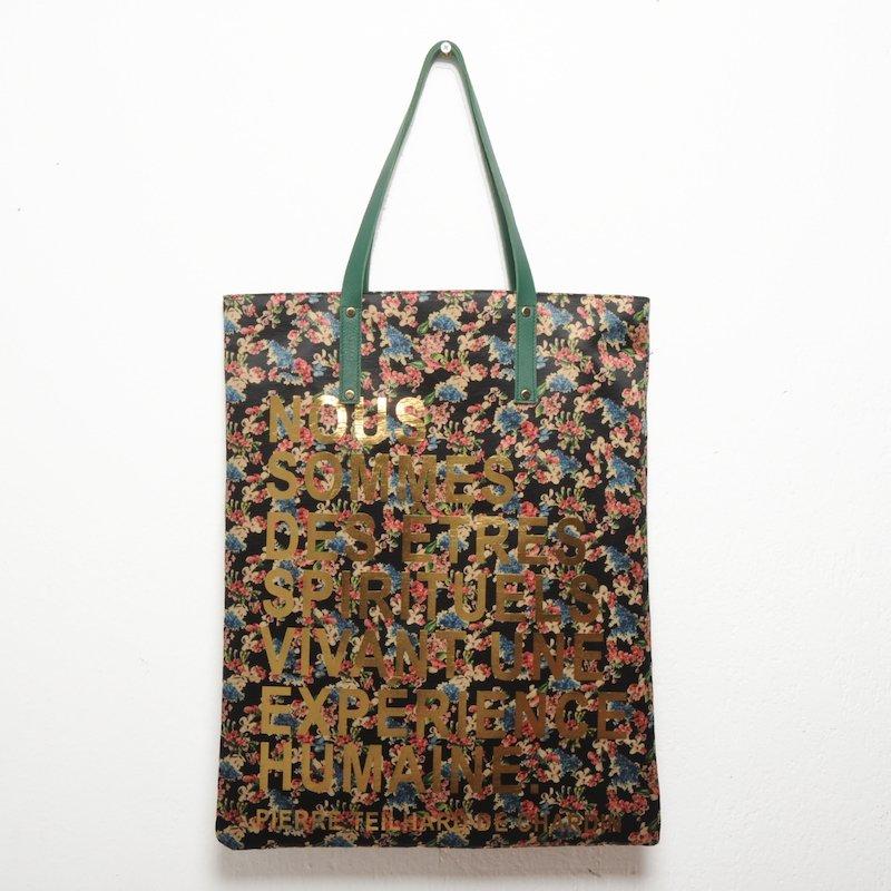 HIGH BAG #10 - EVA ZINGONI - Sac cabas de luxe - Eco friendly tote bag - Cabas - Large tote bag - Citation philosophique -  Eco bags